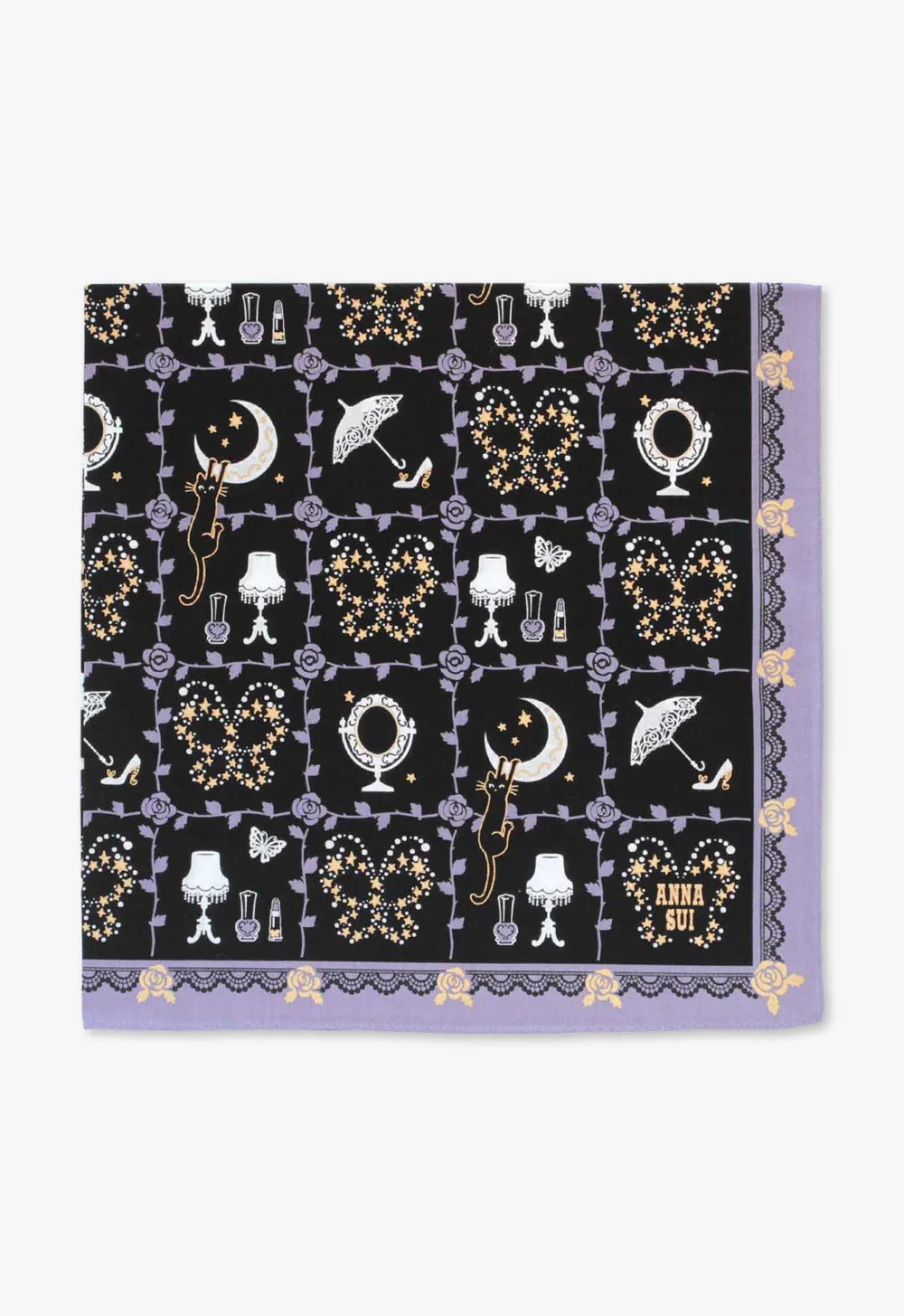 Rose Vine Decor Handkerchief - Image 8