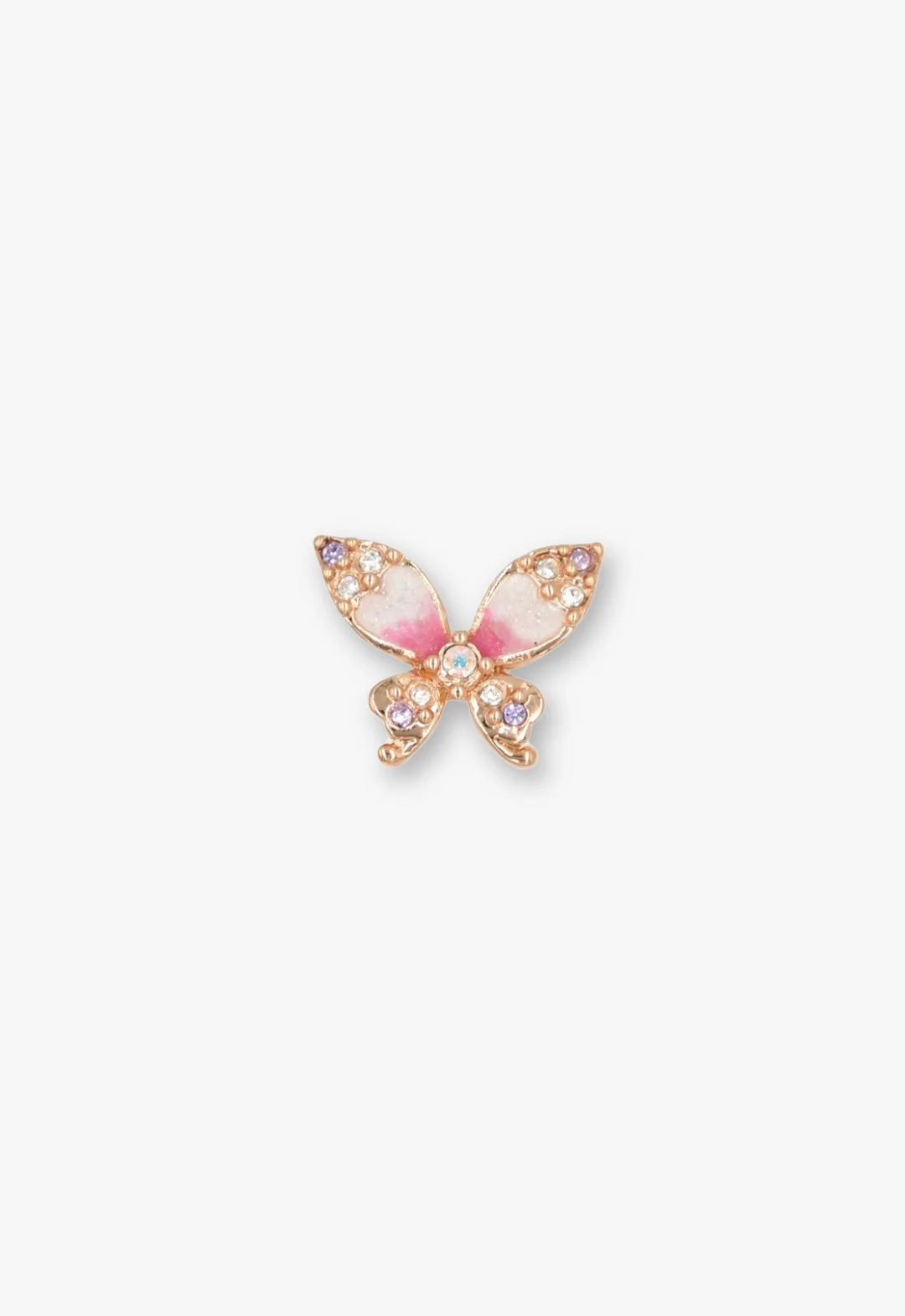 Crystal Bloom Butterfly Earrings - Image 4
