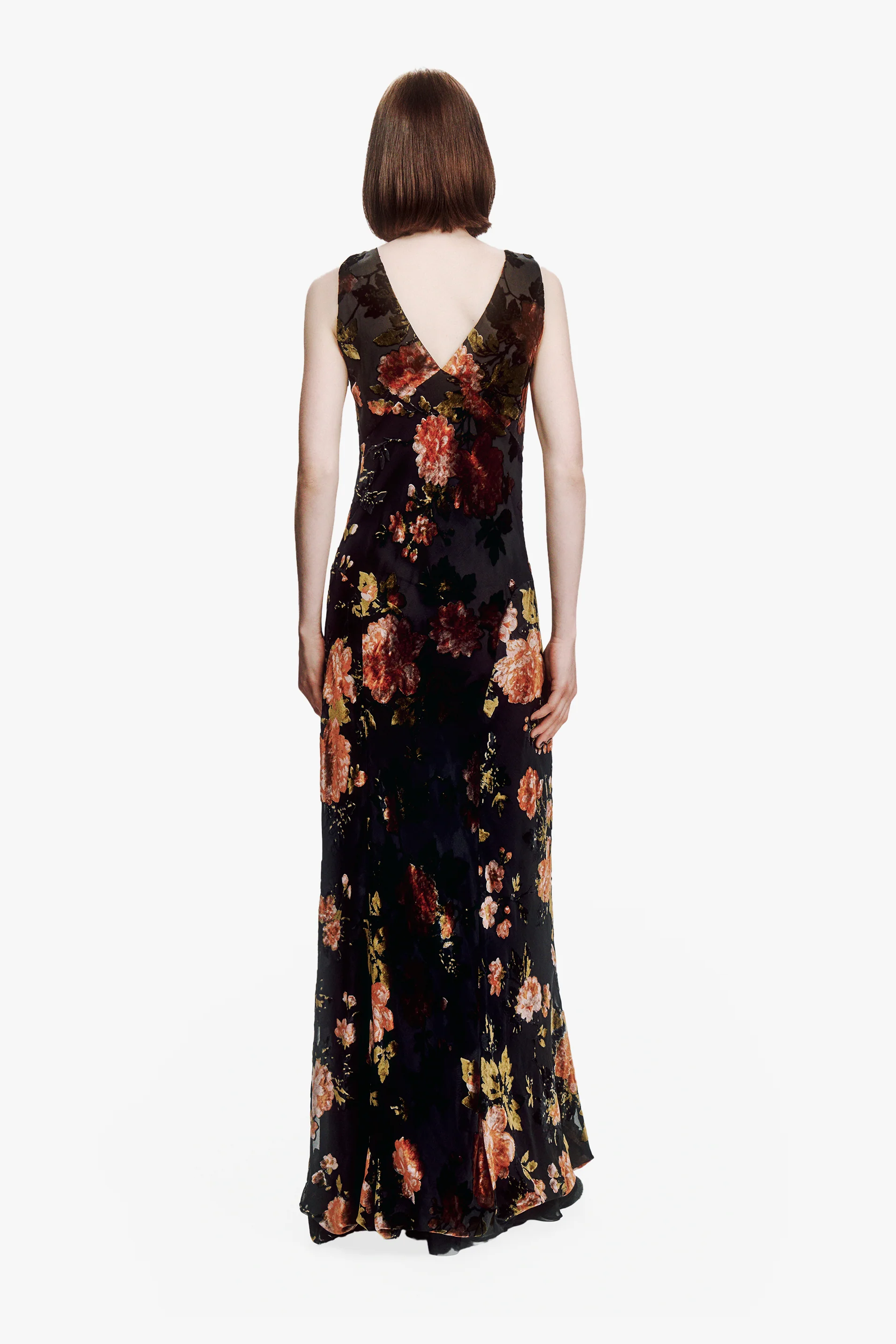 Folia Devore Maxi Dress - Image 4