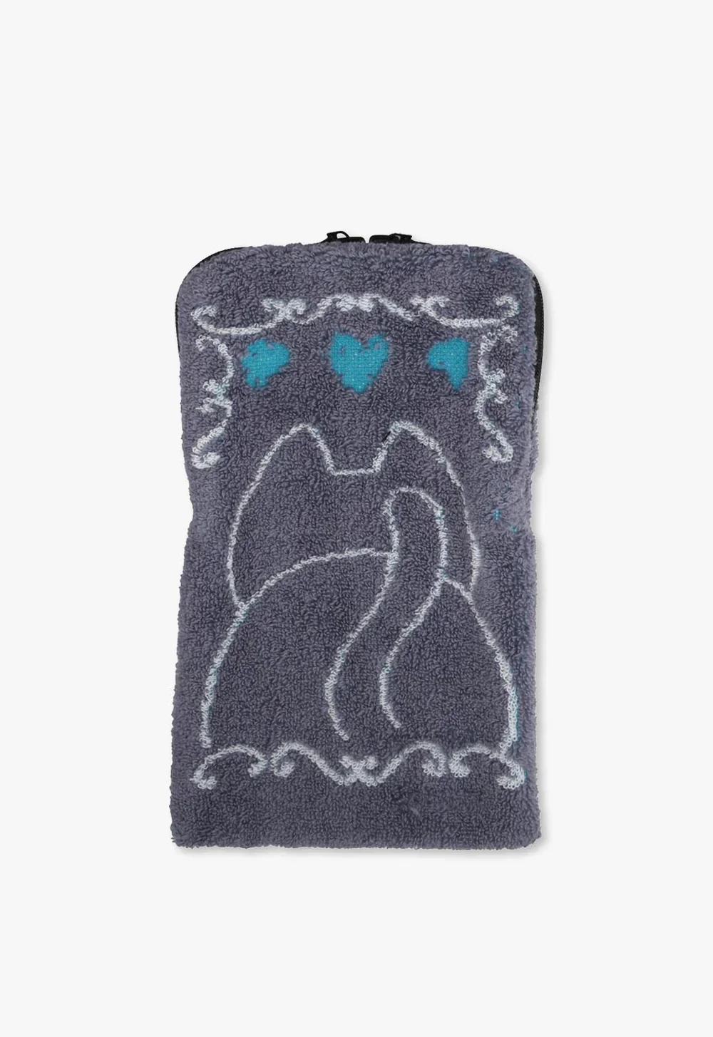 Cat Towel Zipper Pouch - Image 2