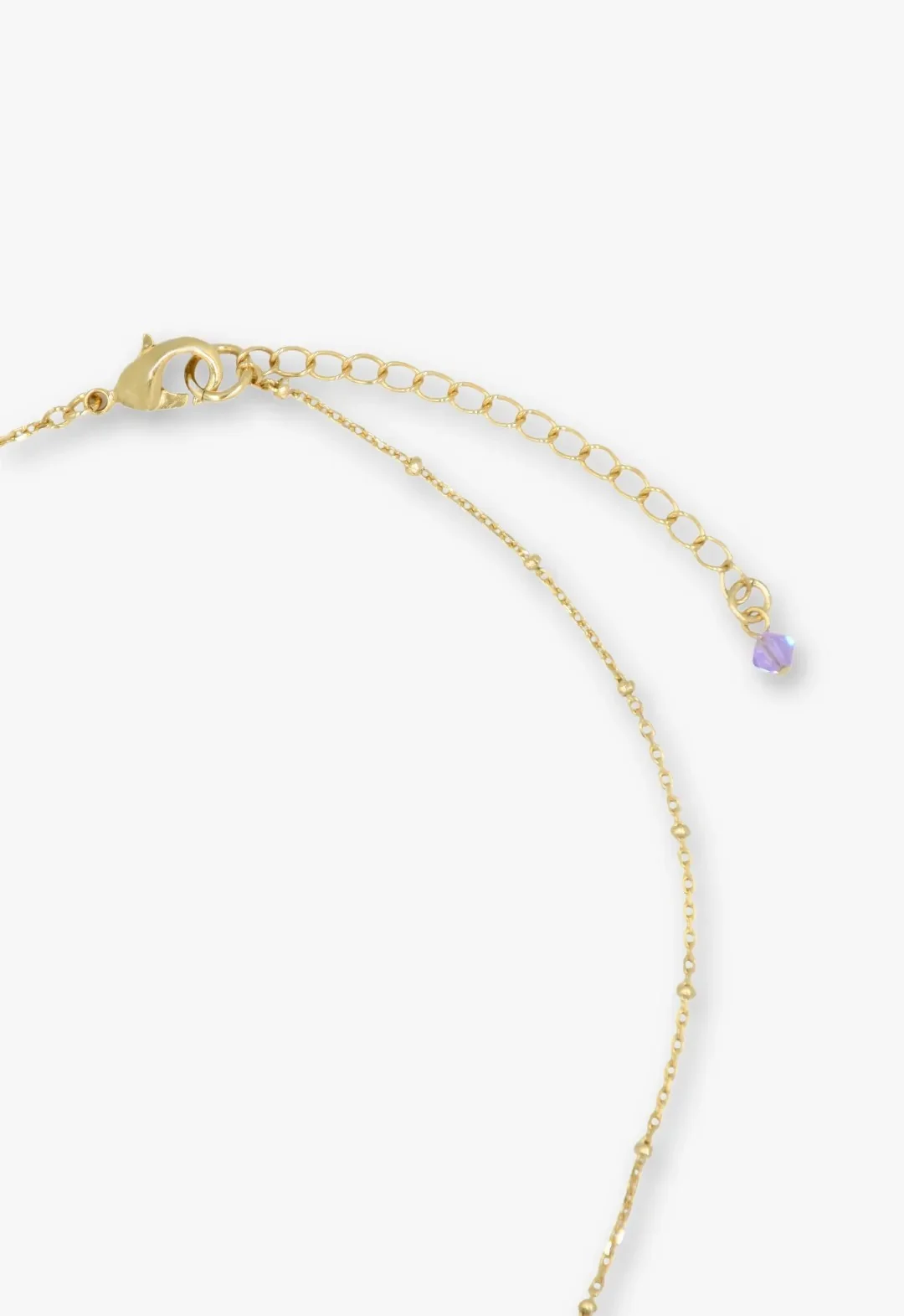 Shining Butterfly Necklace - Pink Gold - Image 9