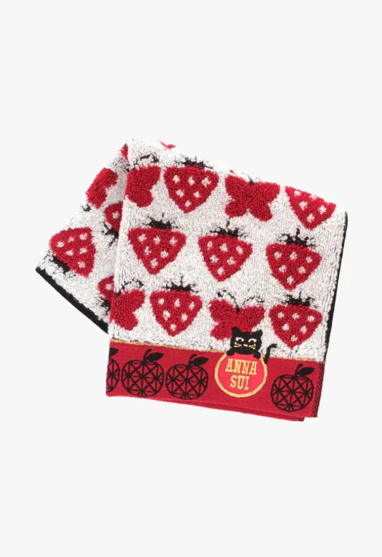 Strawberry Blossom Cat Washcloth - Image 3