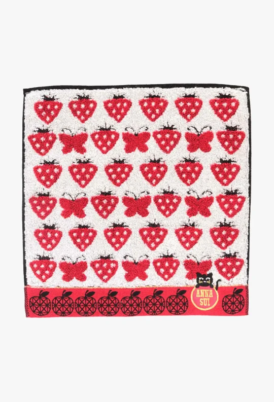 Strawberry Blossom Cat Washcloth - Image 4